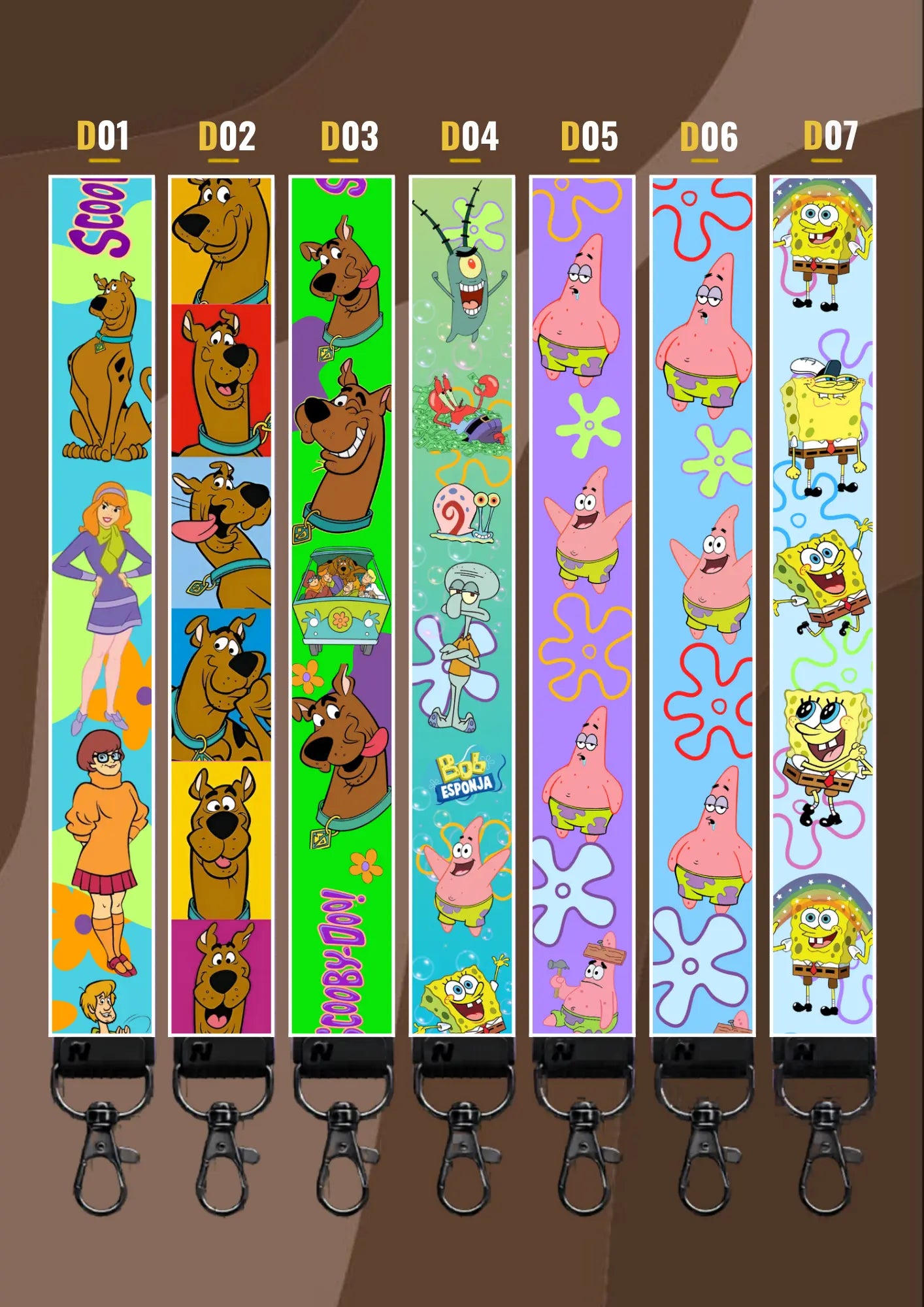 Lanyard Dibujos Animados