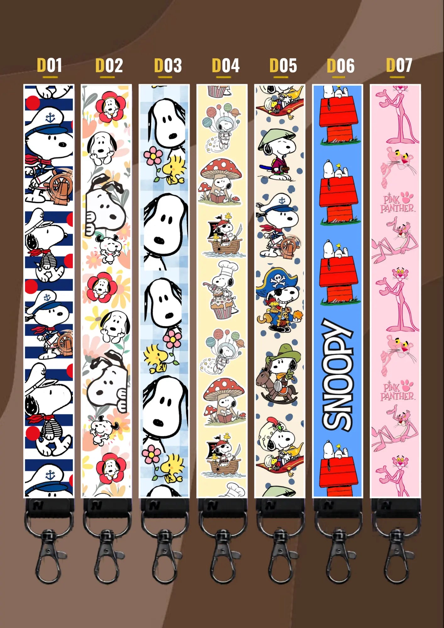 Lanyard Dibujos Animados