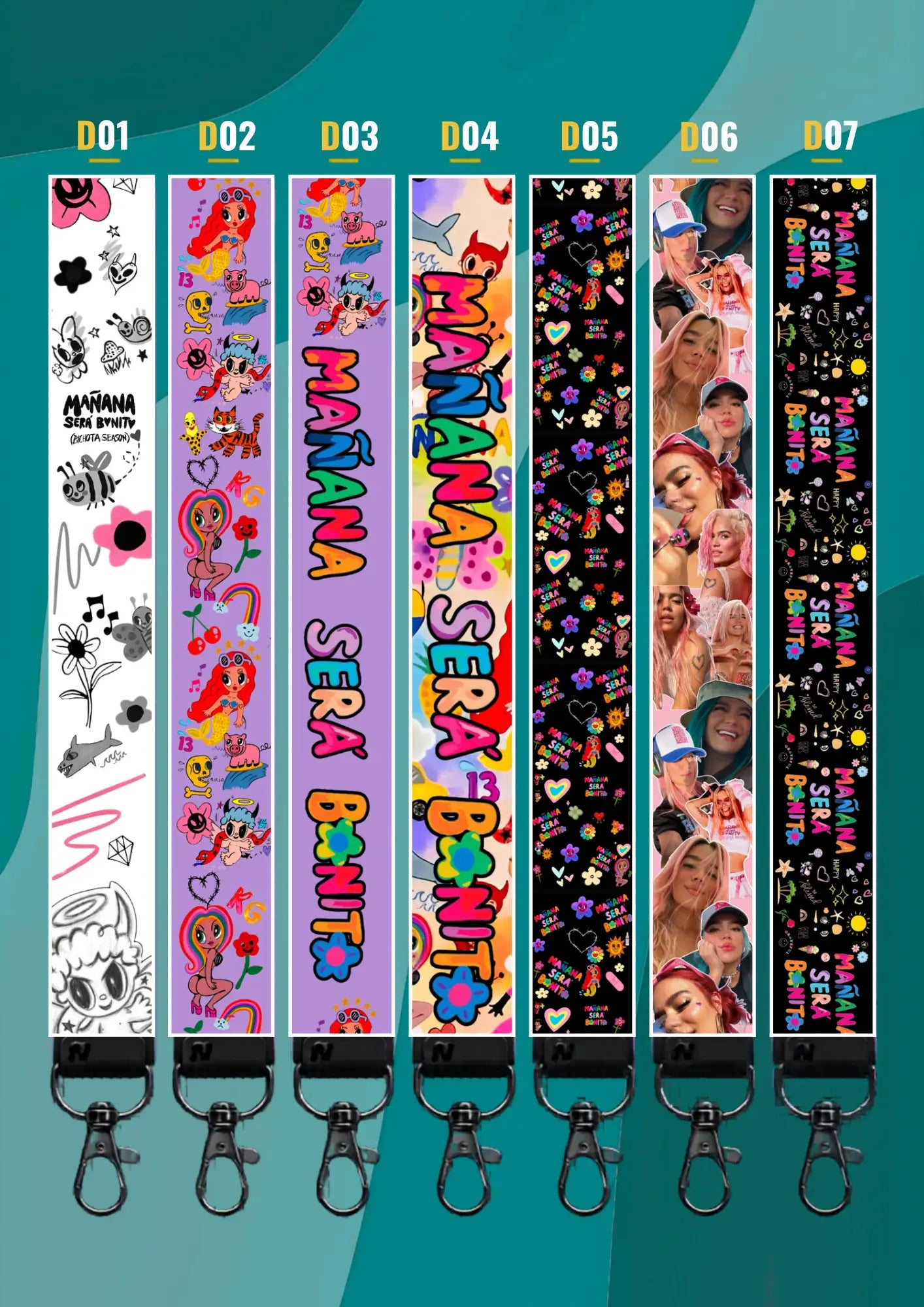 Lanyard Famosos
