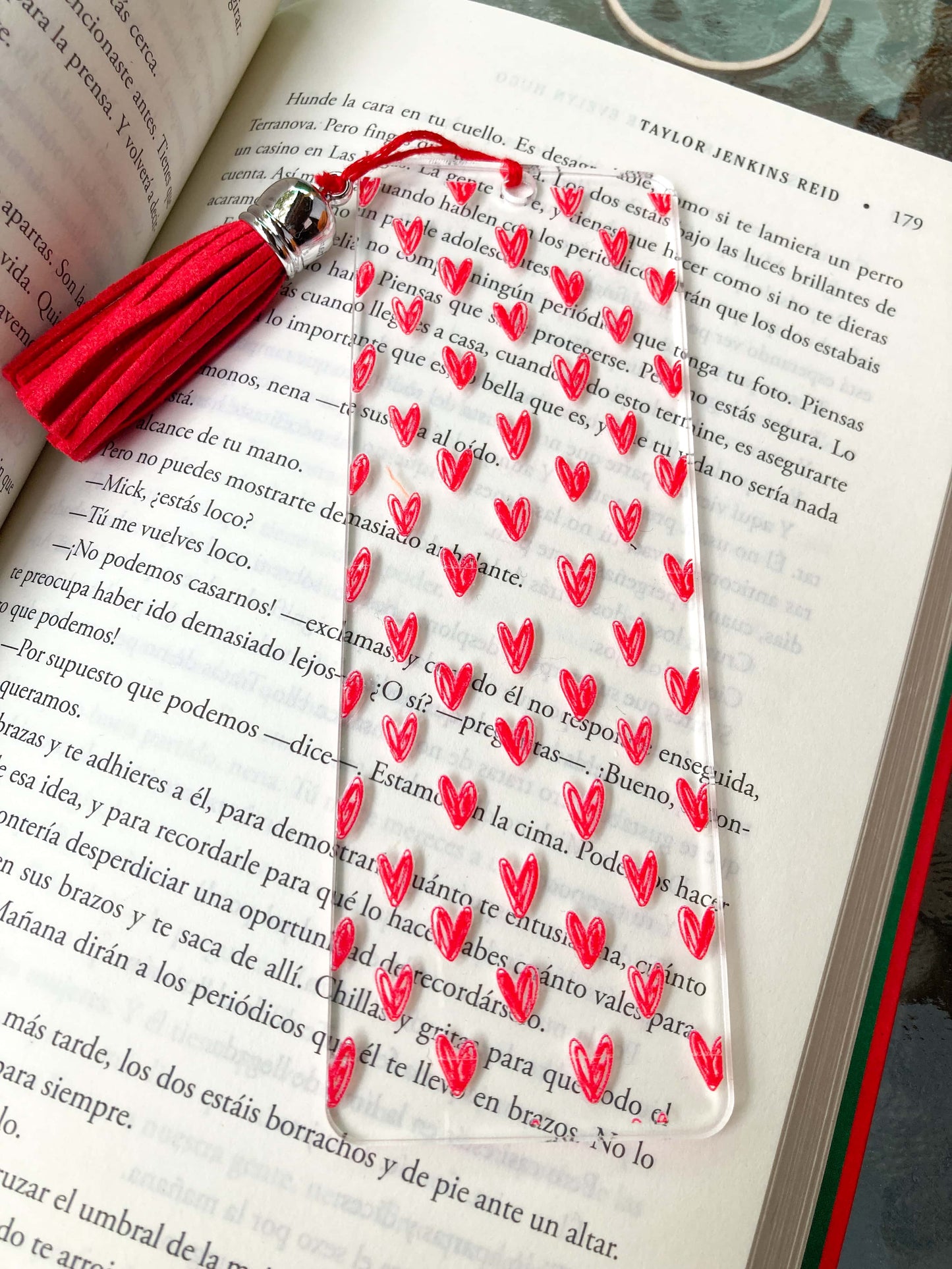 Marcapágina Corazones