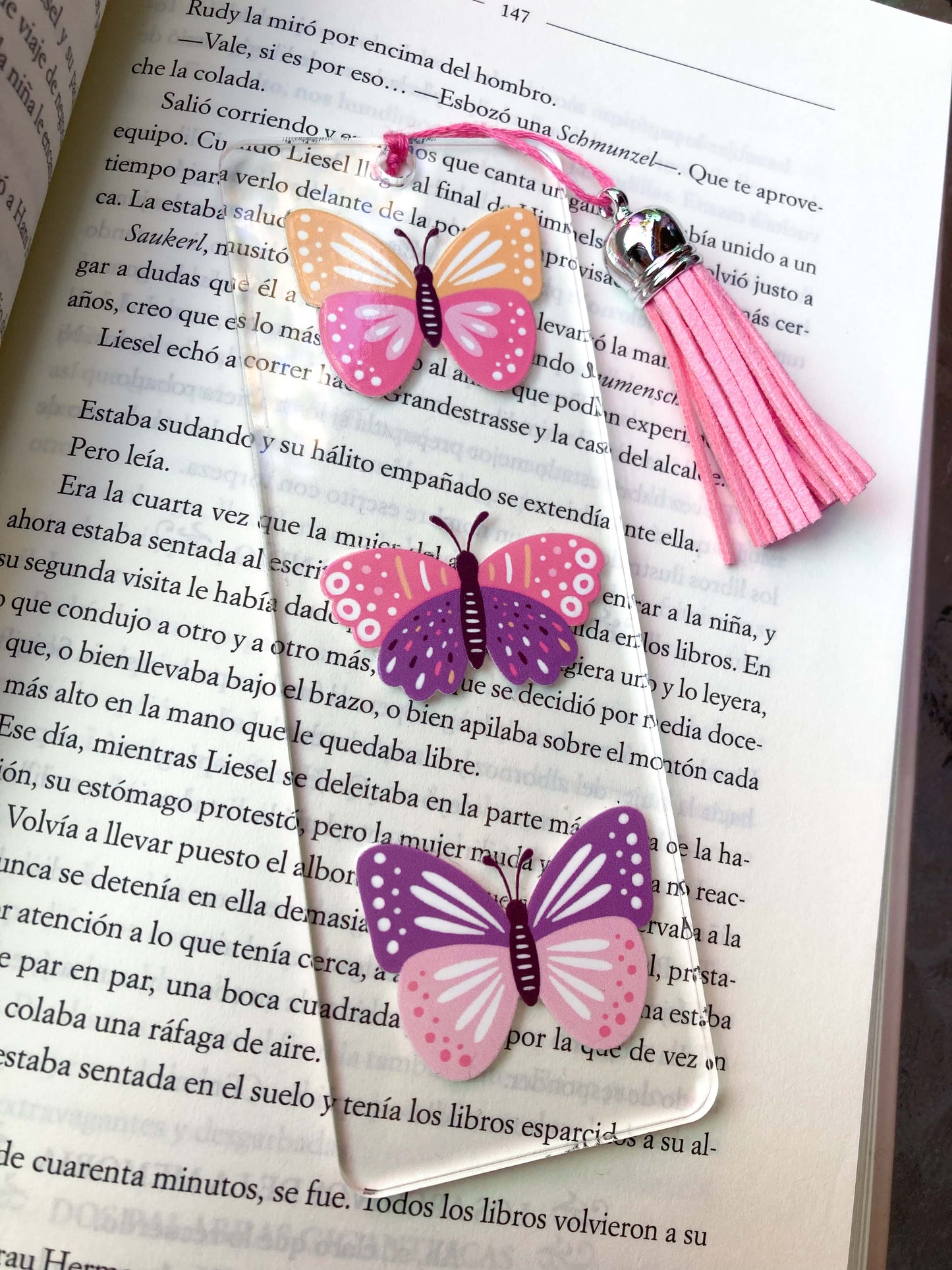 Marcapágina Mariposas