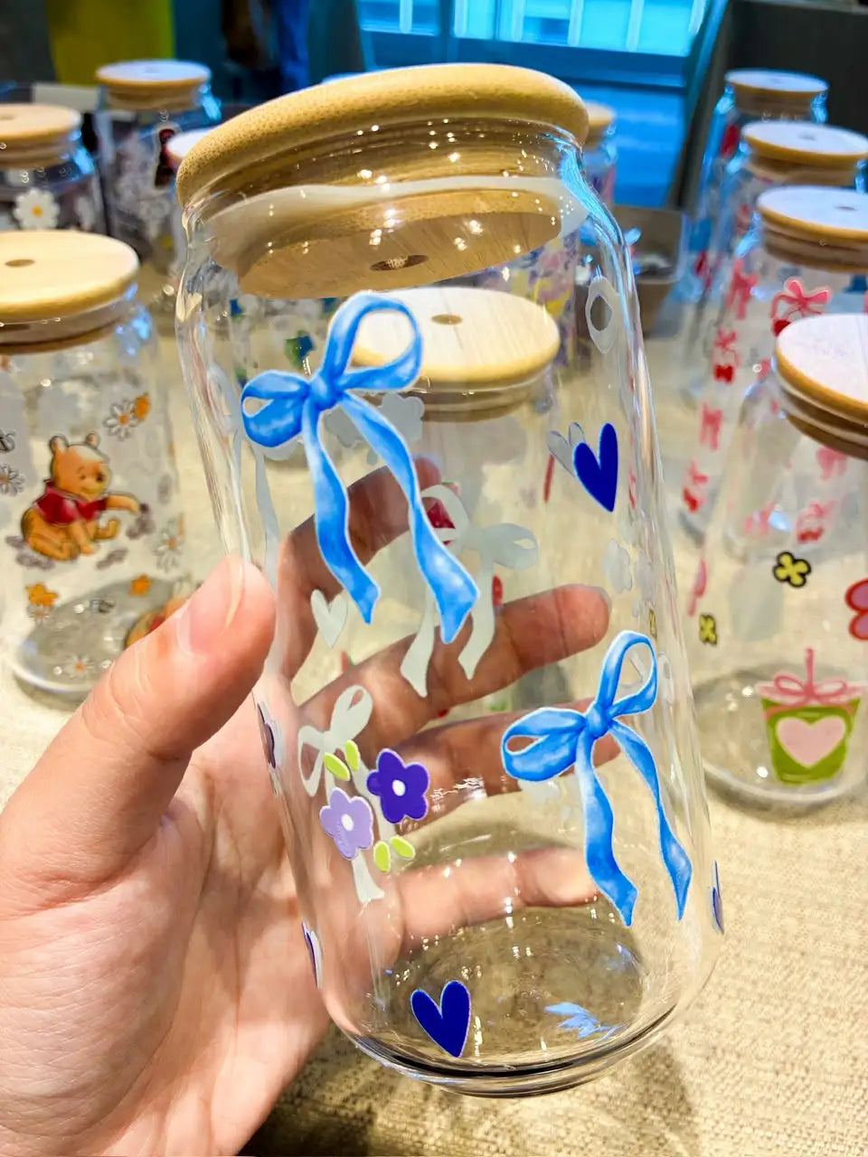 VASO LAZO AZUL