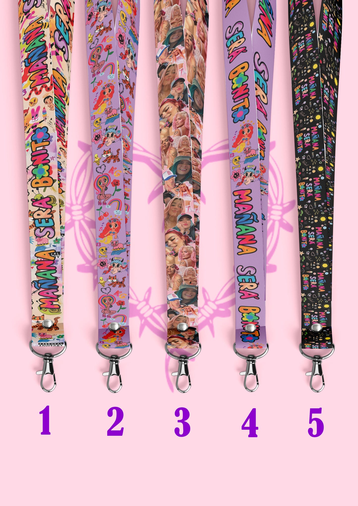 Lanyard Karol G Tip-Top