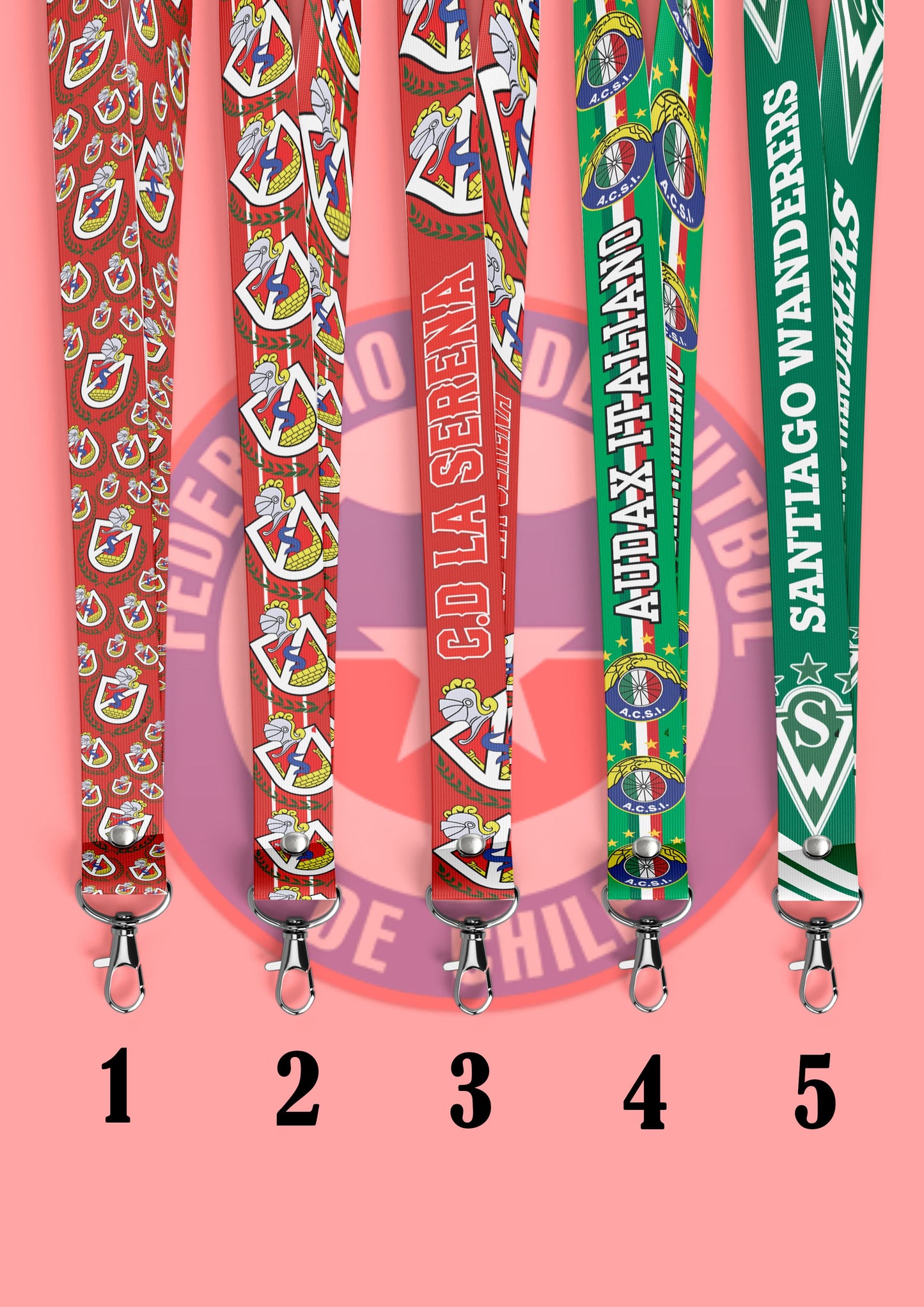 Lanyard Liga Chilena Tip-Top