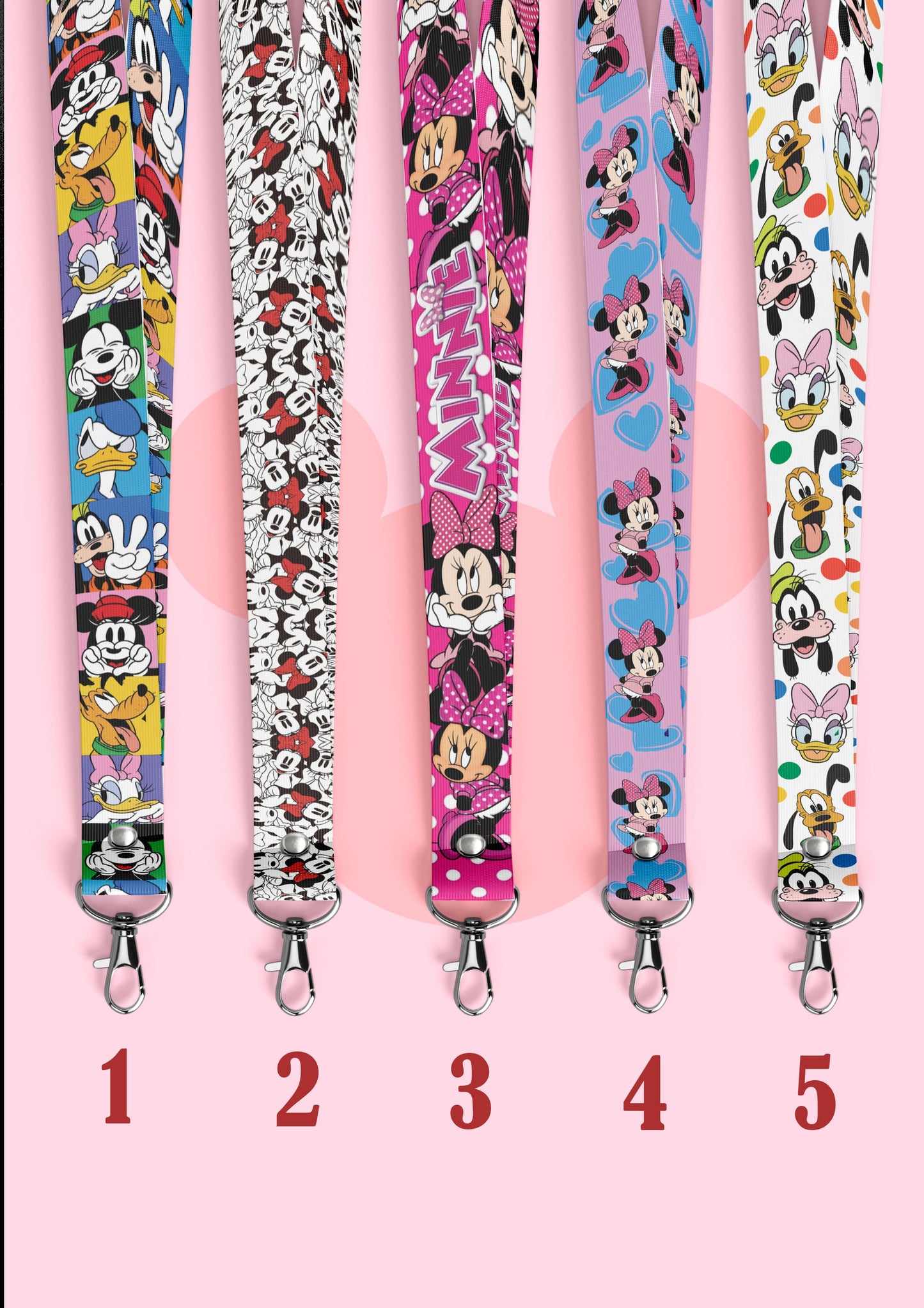 Lanyard Minnie mouse Tip-Top
