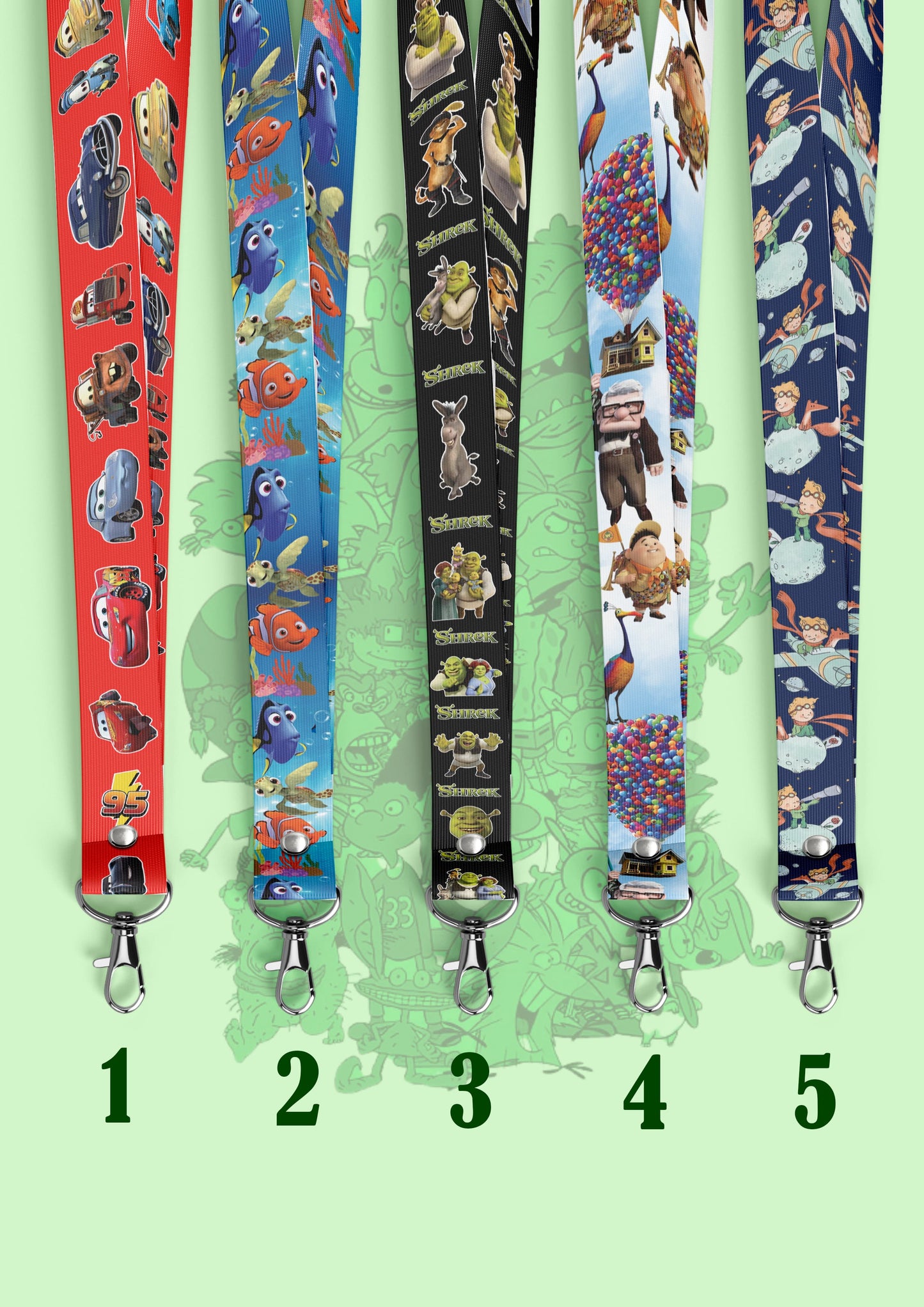 Lanyard Dibujos Animados Tip-Top