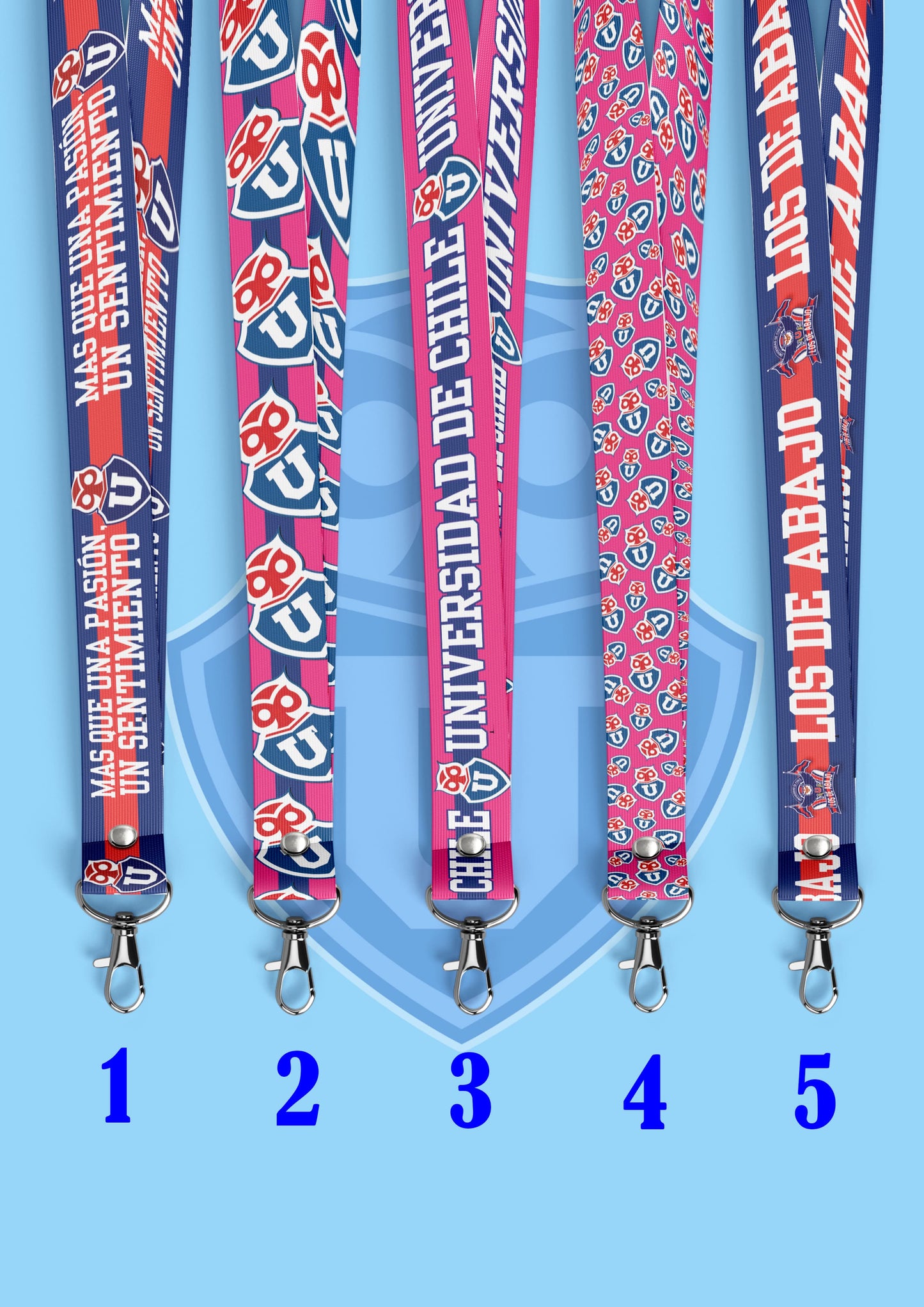 Lanyard Universidad de Chile Tip-Top