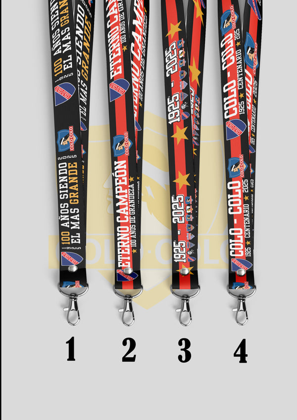 Lanyard Colo-Colo Centenario Normal – nv.tienda