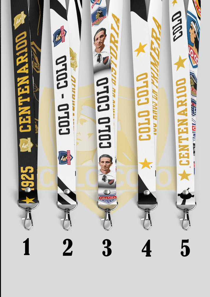 Lanyard Colo-Colo Centenario Normal – nv.tienda