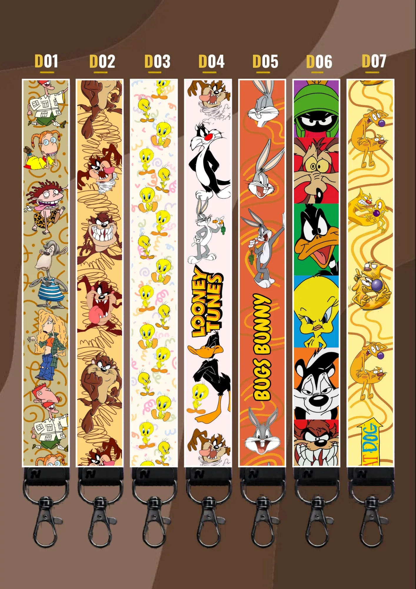 Lanyard Dibujos Animados