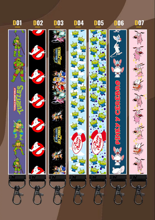 Lanyard Dibujos Animados