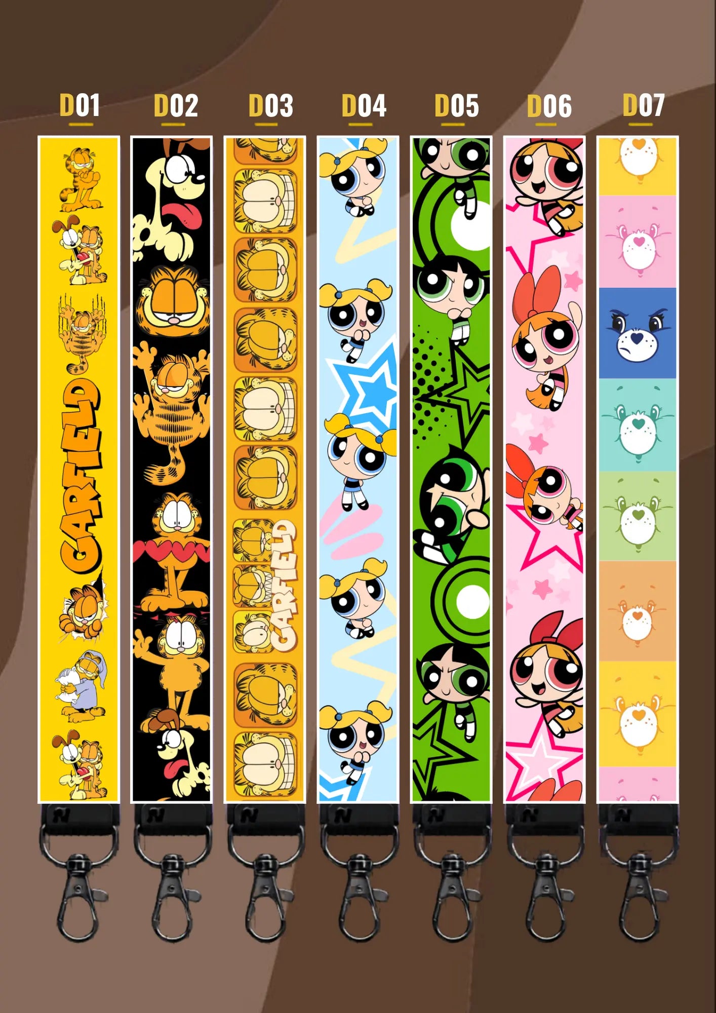 Lanyard Dibujos Animados