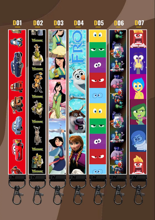 Lanyard Dibujos Animados