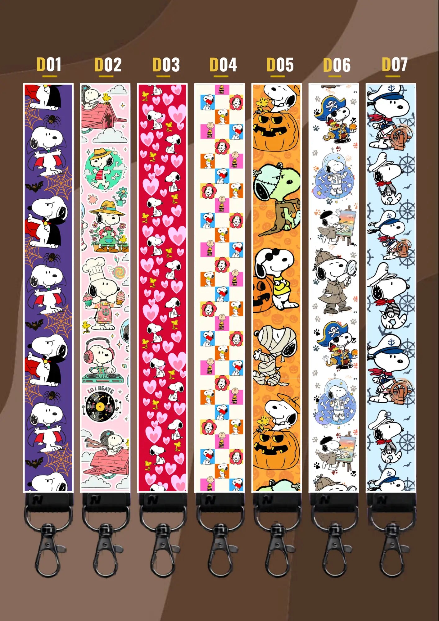 Lanyard Dibujos Animados