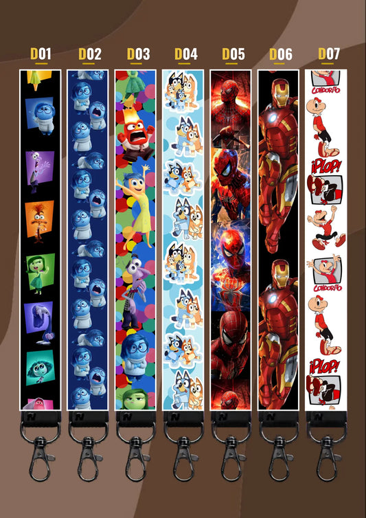 Lanyard Dibujos Animados