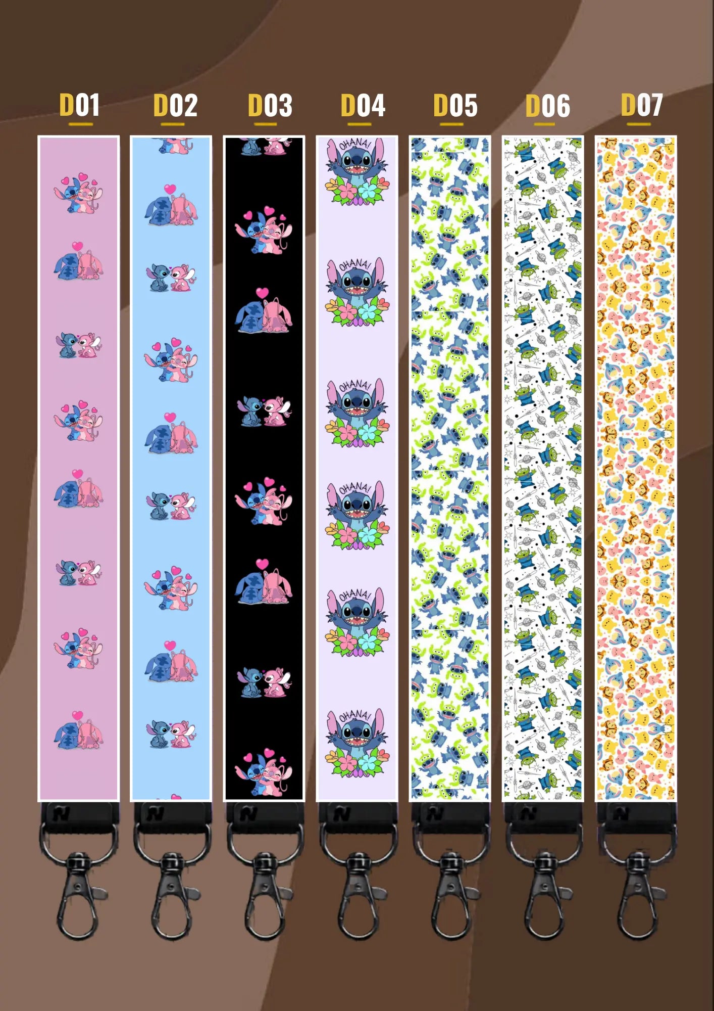 Lanyard Dibujos Animados
