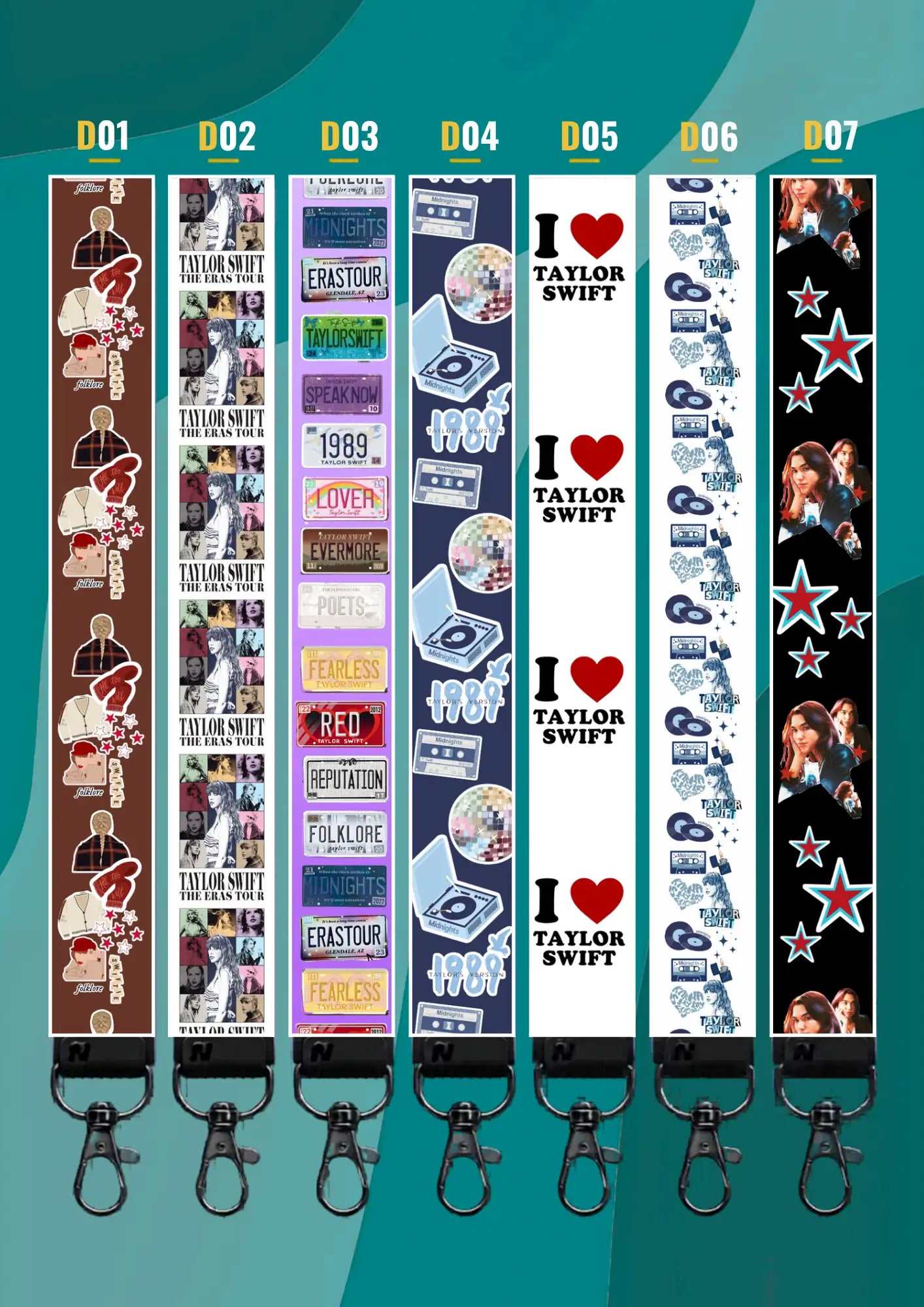 Lanyard Famosos