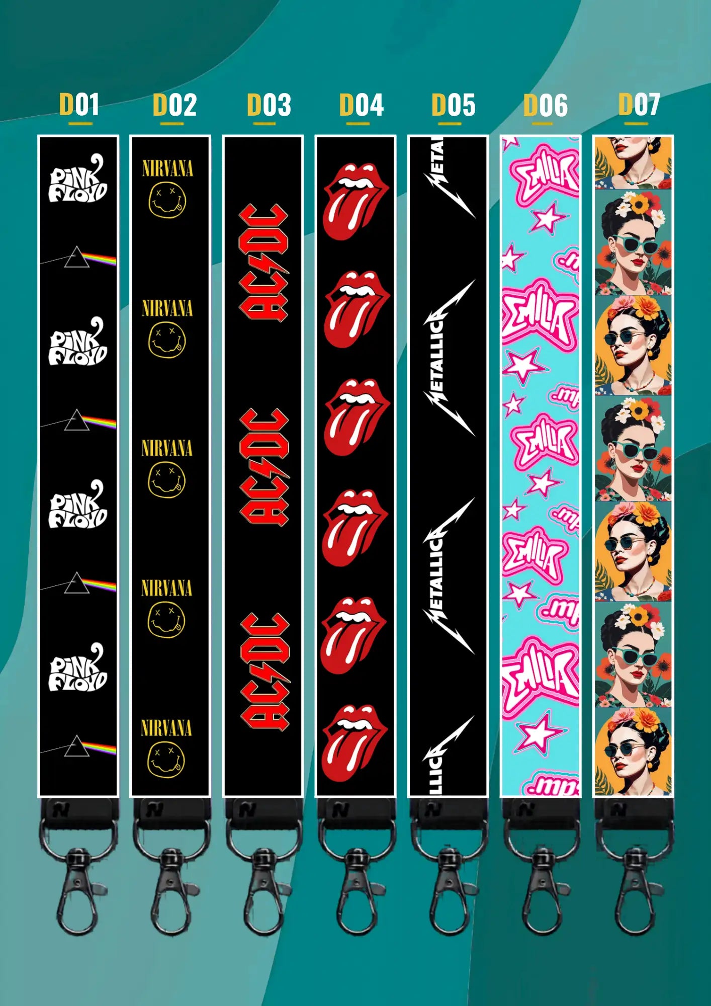 Lanyard Famosos