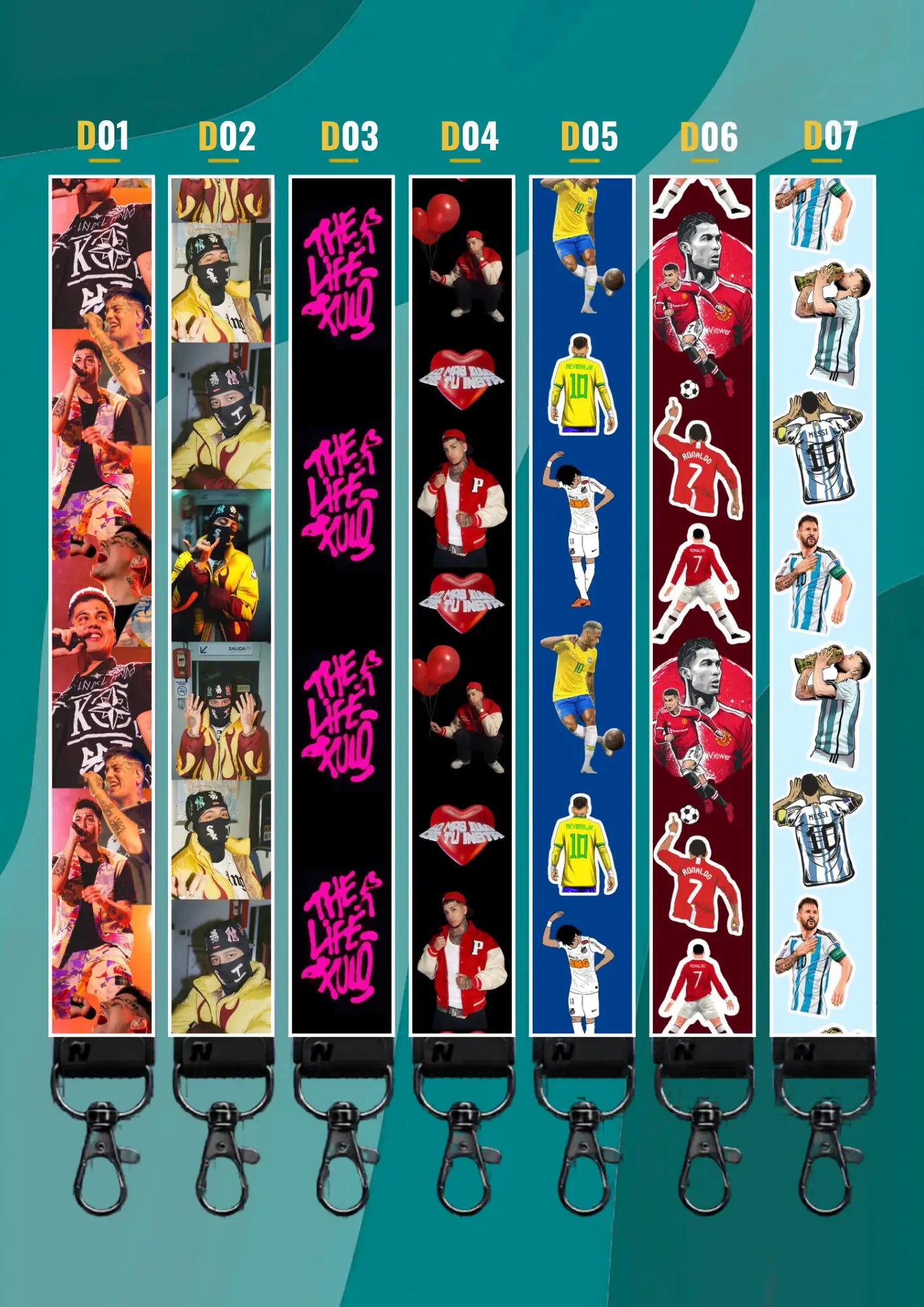 Lanyard Famosos