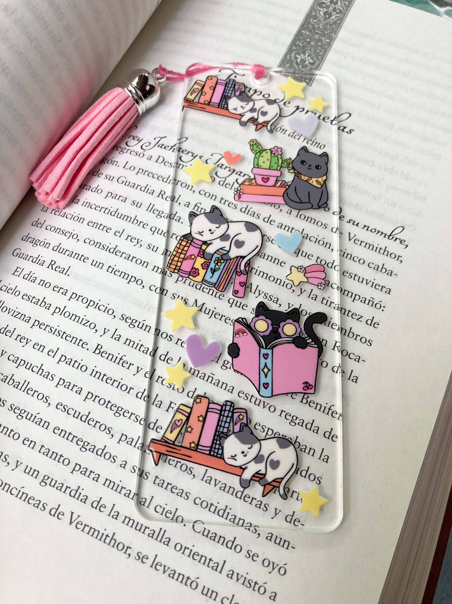 Marcapágina Libros Gatitos