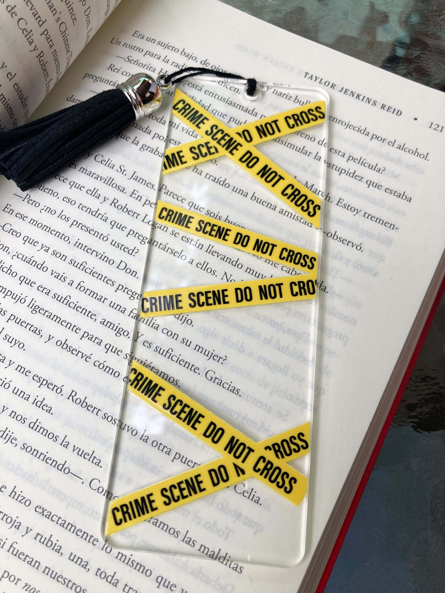 Marcapágina Crime Scene