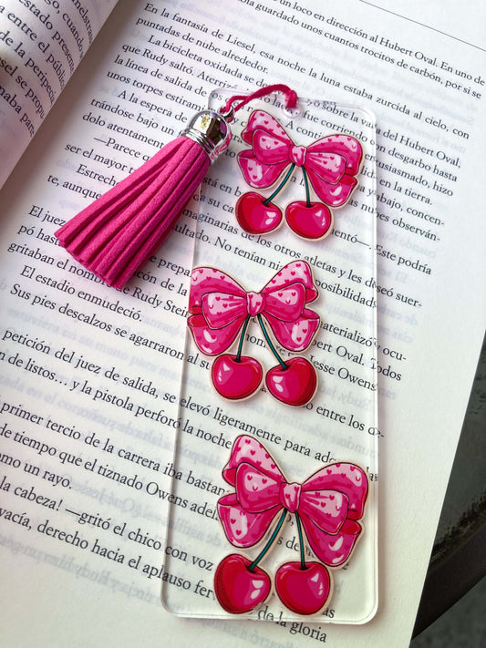 Marcapágina Moñitos Cherrys