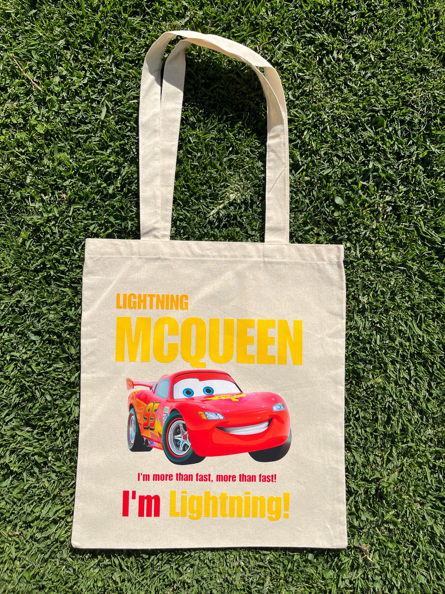 ToteBag Rayo McQueen Cars