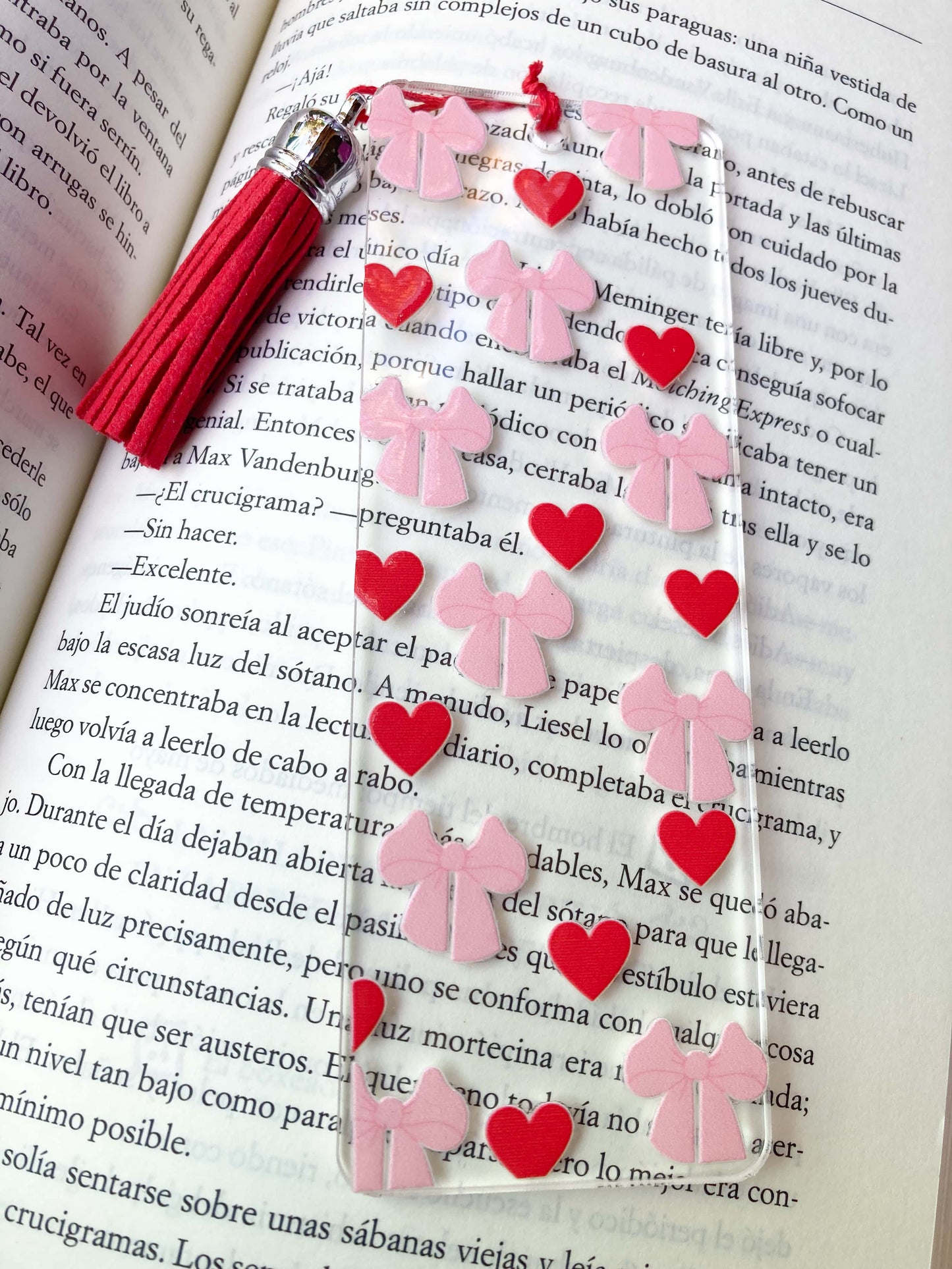 Marcapágina Moñito Corazón