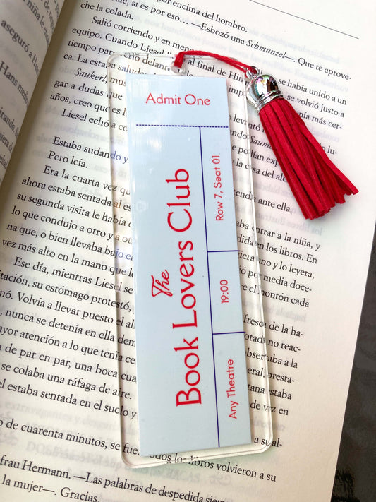 Marcapágina Book Lovers Club