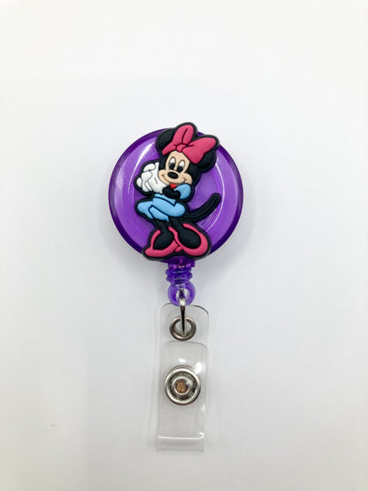Yoyo Retráctil Minnie y Mickey Mouse
