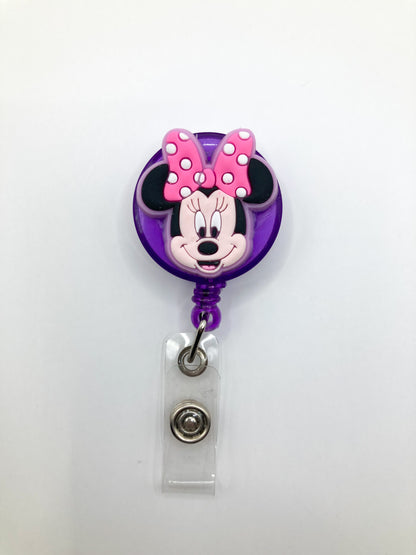 Yoyo Retráctil Minnie y Mickey Mouse