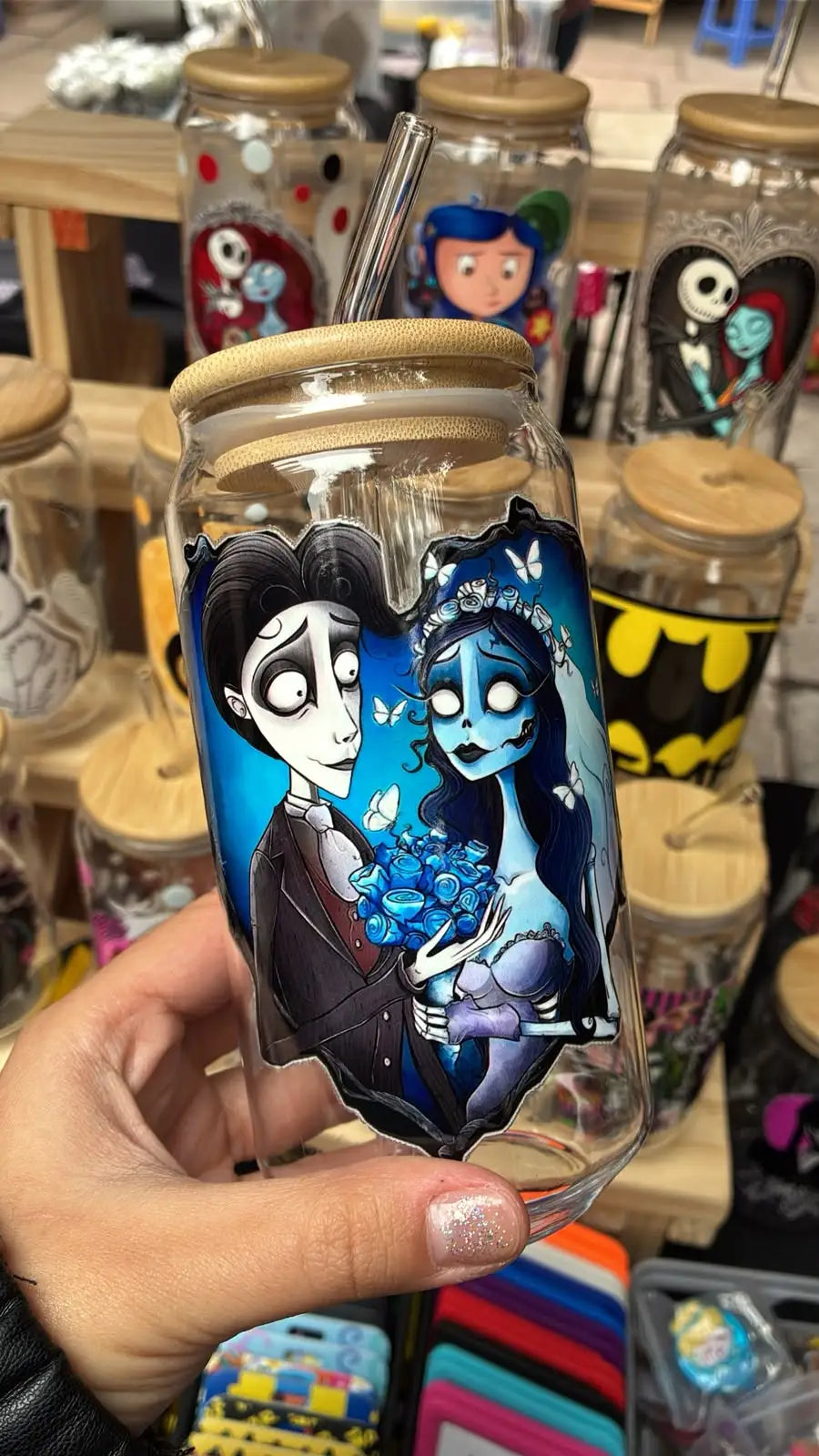 VASOS TIM BURTON