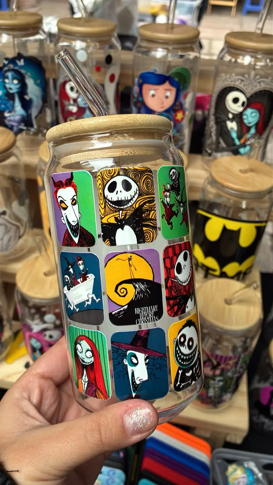 VASOS TIM BURTON