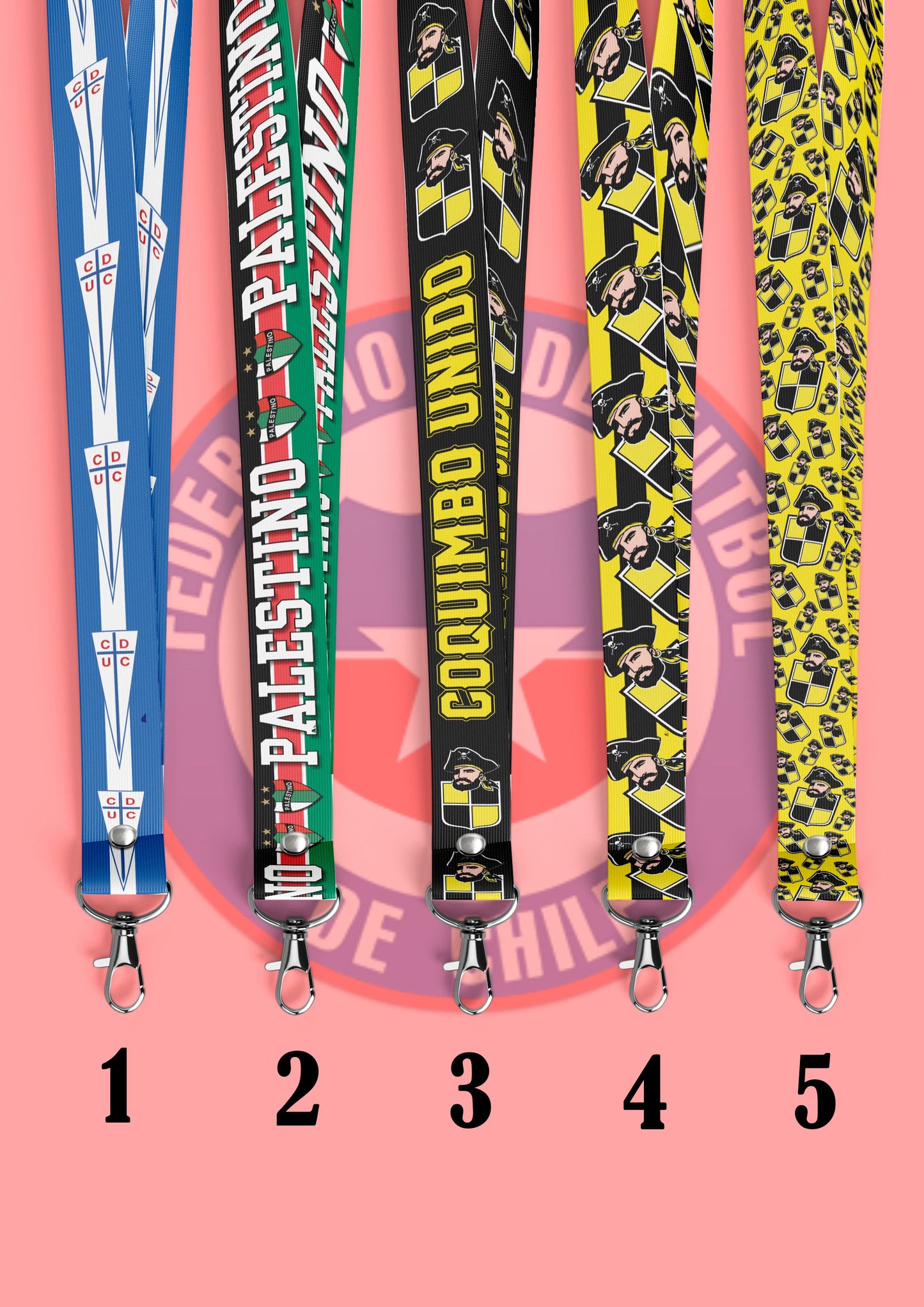 Lanyard Liga Chilena Tip-Top
