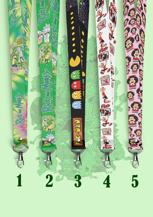 Lanyard Dibujos Animados Tip-Top