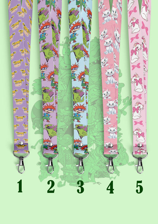 Lanyard Dibujos Animados Tip-Top