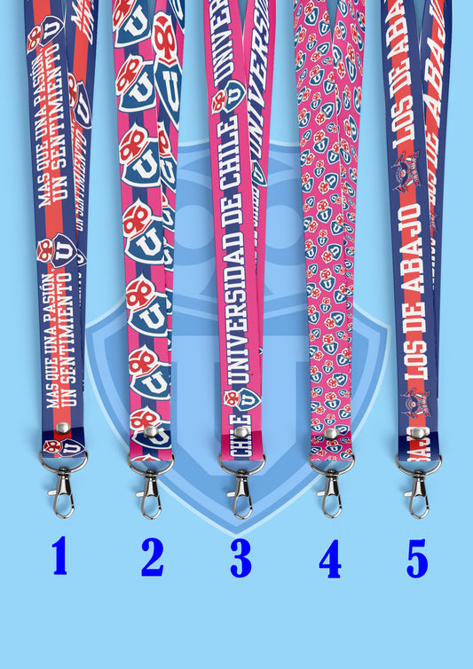 Lanyard Universidad de Chile Tip-Top